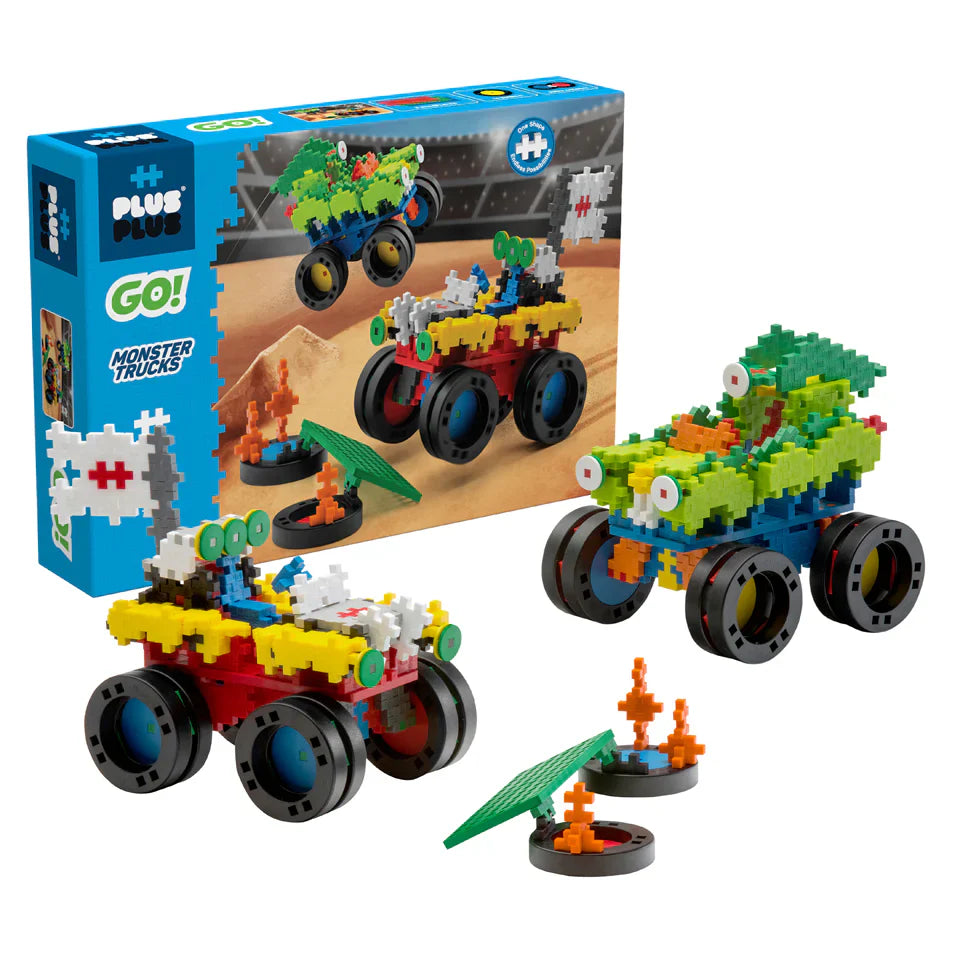 Go! - Monster Trucks (Plus-Plus)