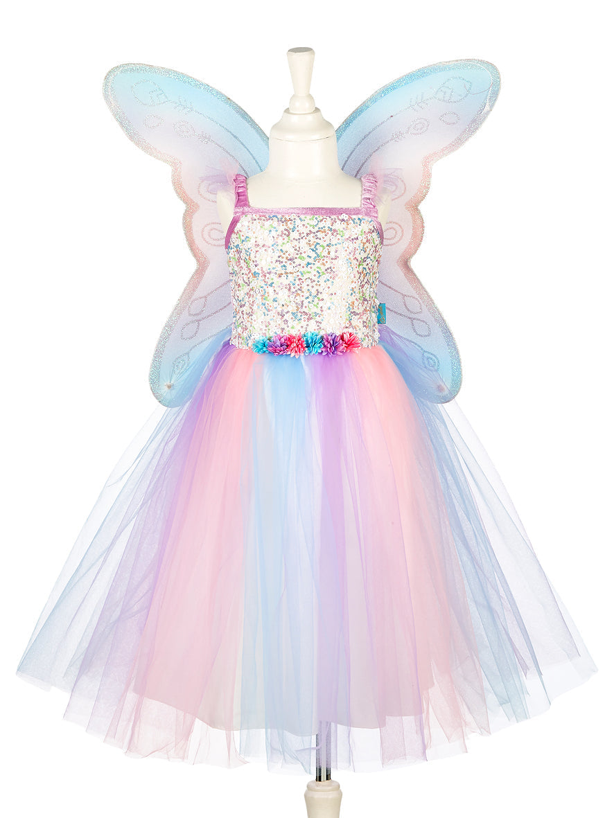 Colorful Dress with Wings (5-7 Years)