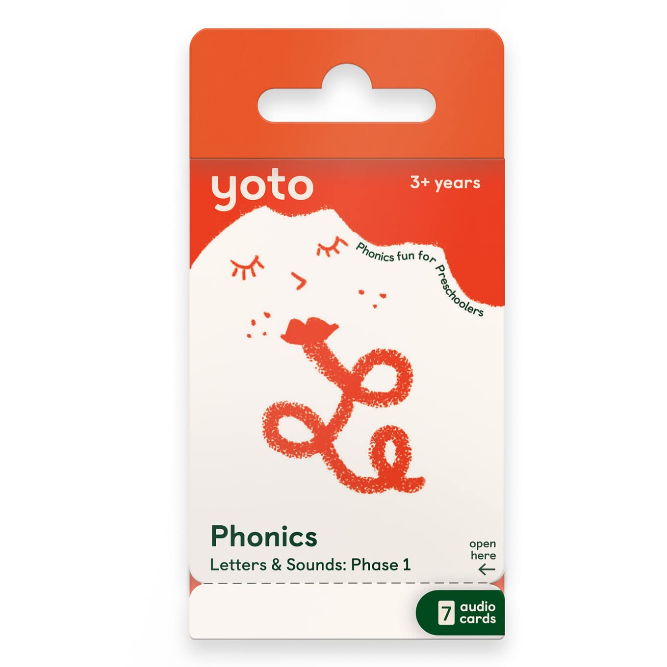 Phonics: Letters & Sounds: Phase 1 (Yoto Cards)