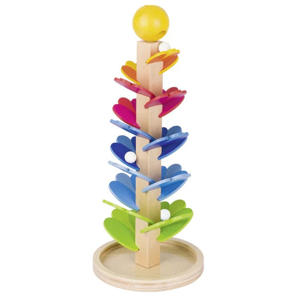 Wooden Pagoda Marble Game