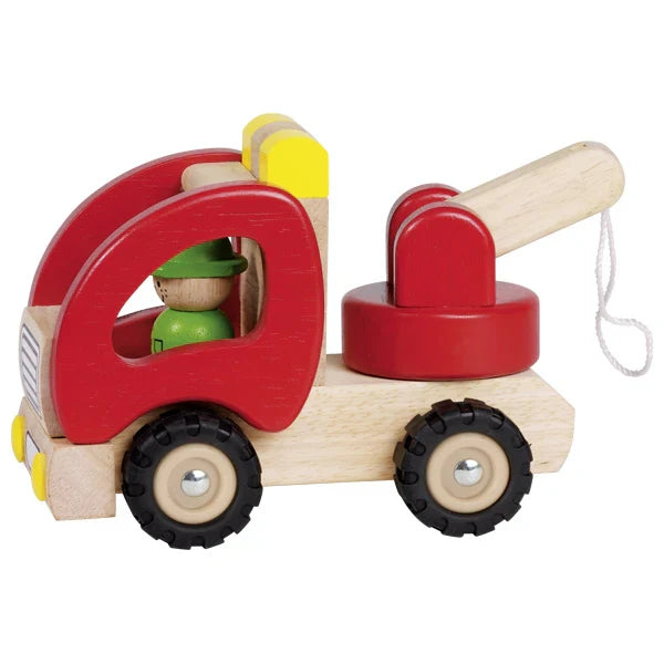 Wooden Tow Truck