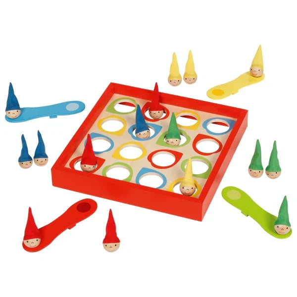 Wooden Flying Dwarfs