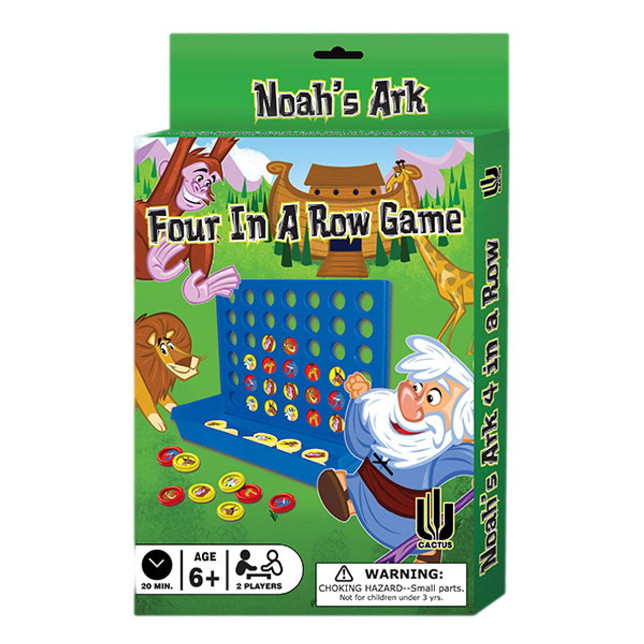 Four in A Row Noah's Ark Game