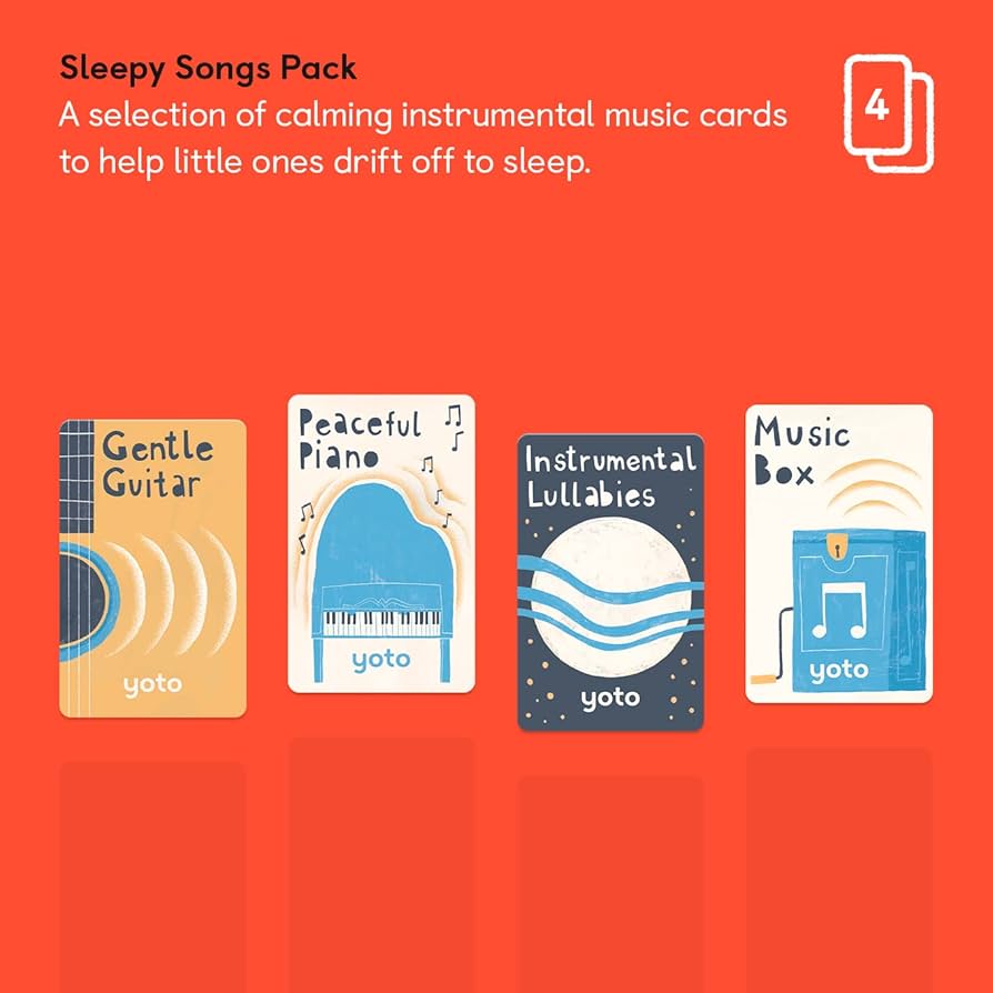 Sleepy Songs Pack (Yoto Cards)