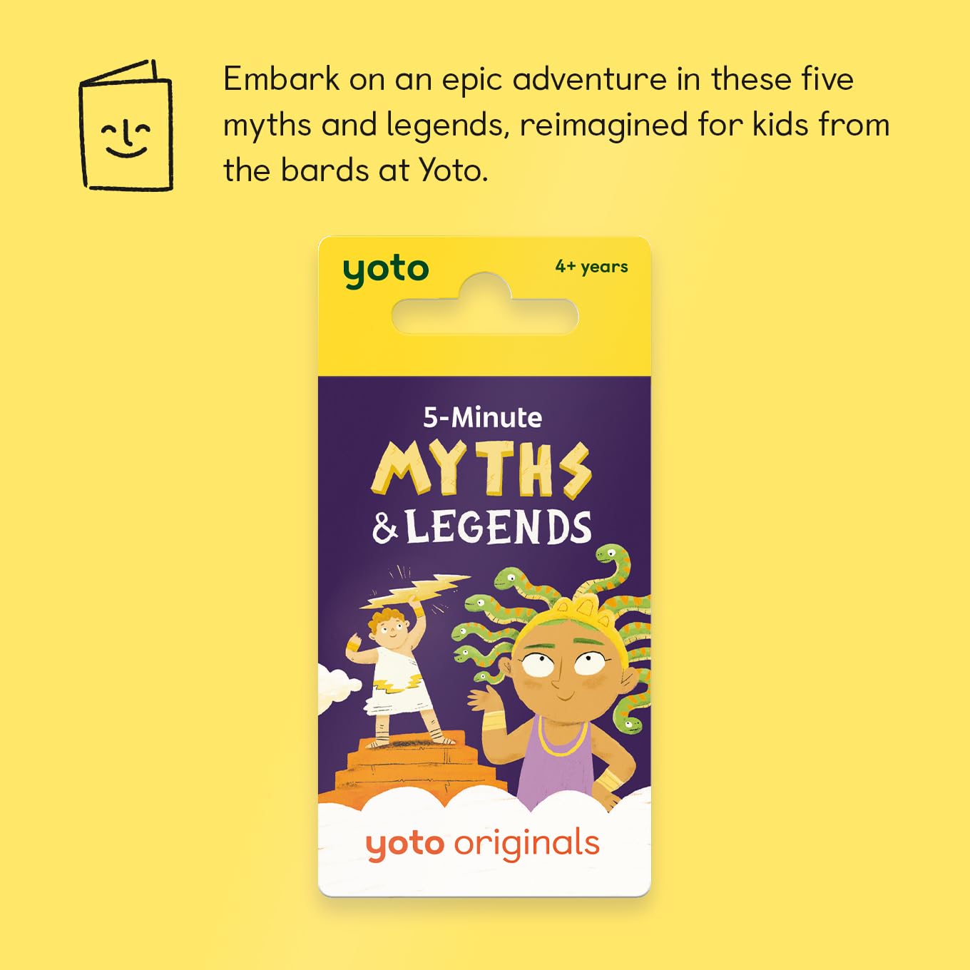 5-Minute Myths & Legends (Yoto Card)