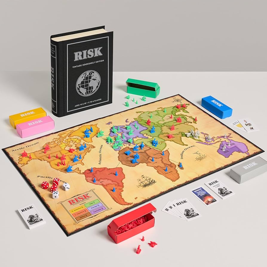 Risk Vintage Bookshelf Edition