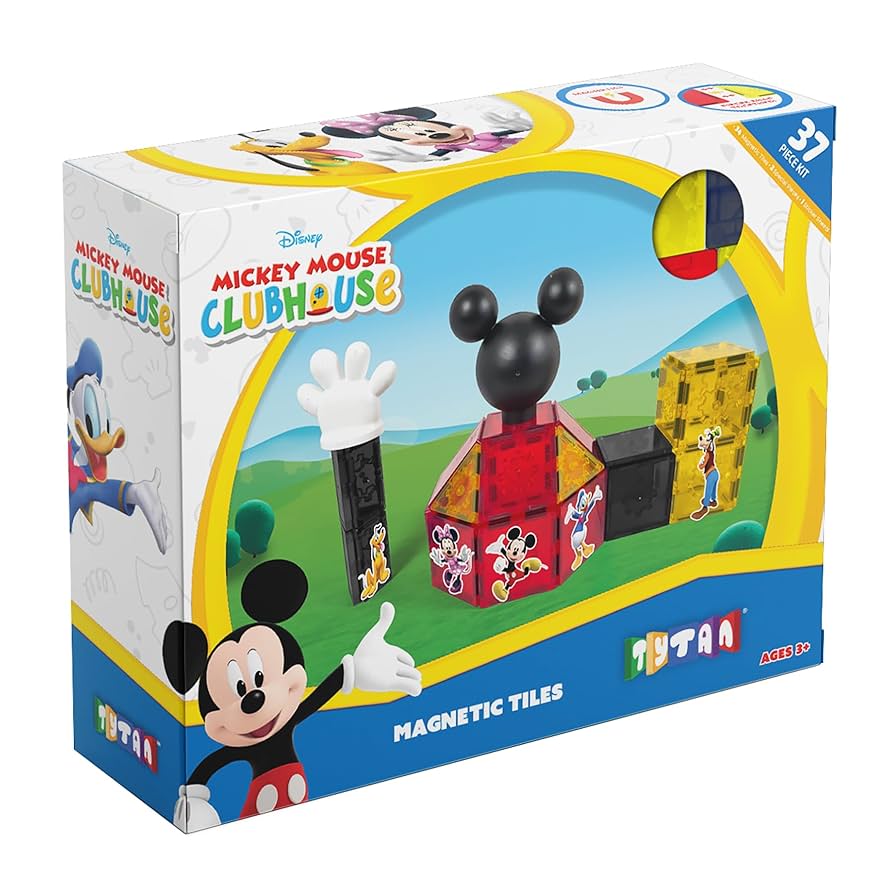 Mickey Mouse Clubhouse Magnetic Tile Set (37 pcs)