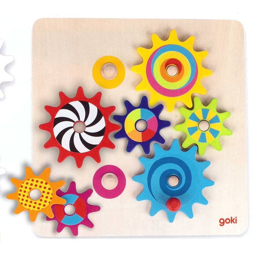 Wooden Cogwheel Game