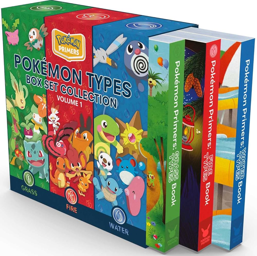 Pokémon Primers Types: Box Set Collection Volume 1