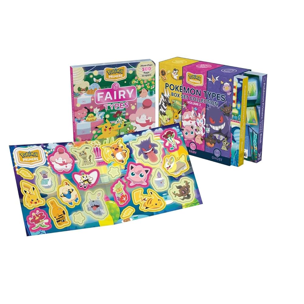 Pokémon Primers Types: Box Set Collection Volume 2