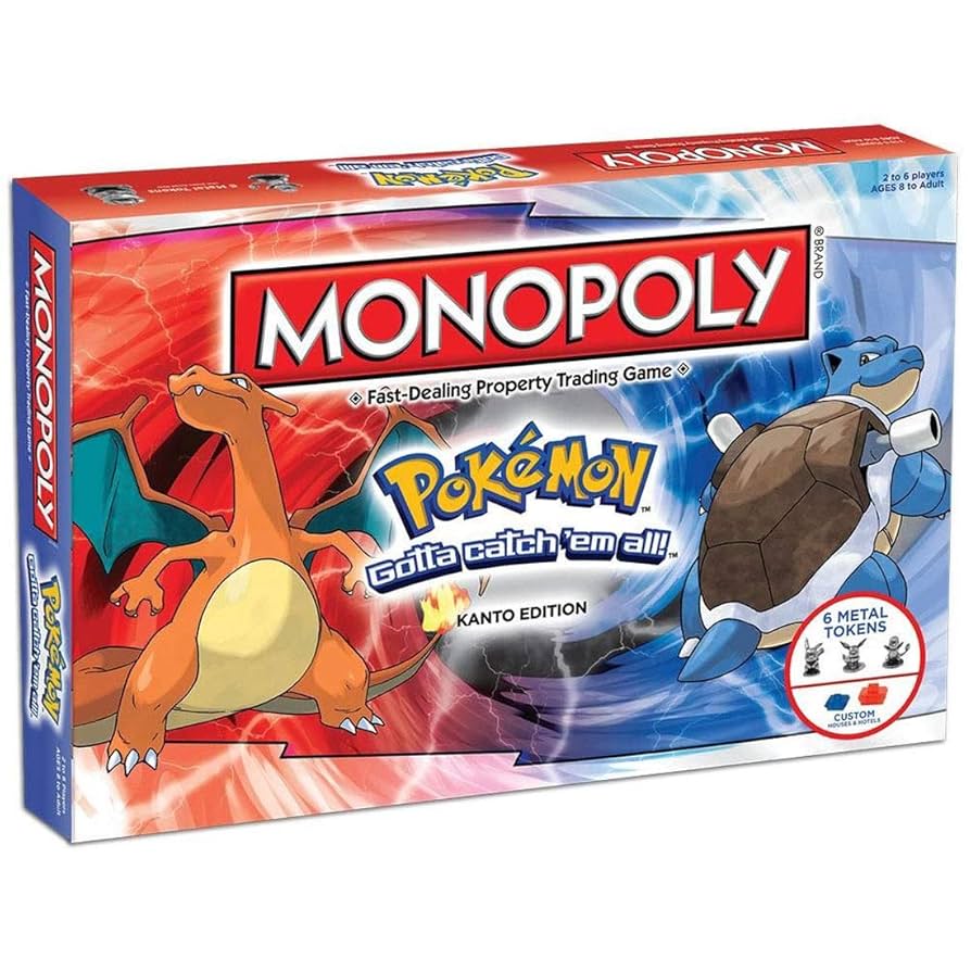 Monopoly Pokemon: Kanto Region