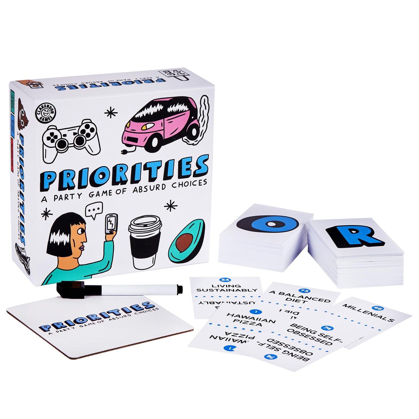 Priorities Absurd Choices Card Game