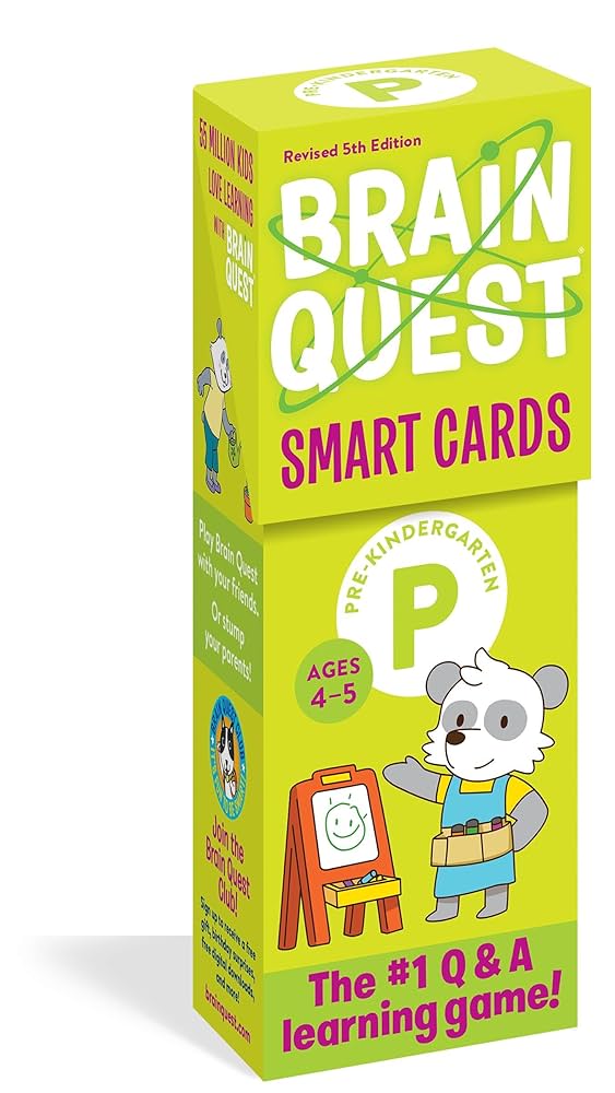 Brain Quest — Pre K Grade Smart Cards