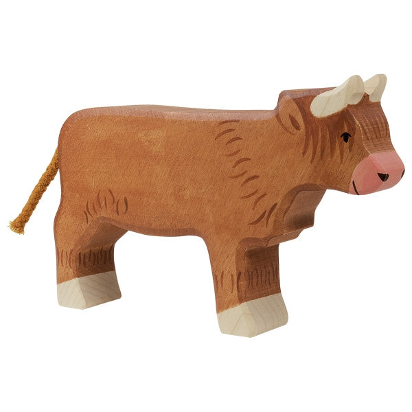 Wooden Higland Cattle