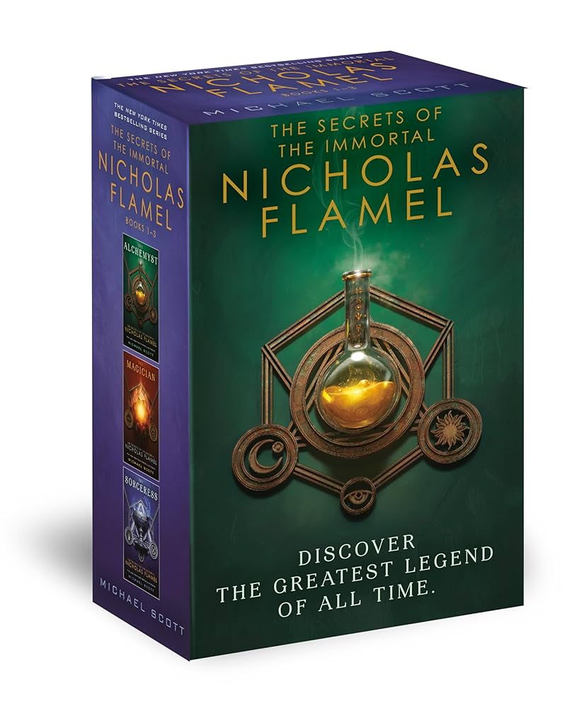 The Secrets of Nicholas Flamel Boxed Set (3-Book)