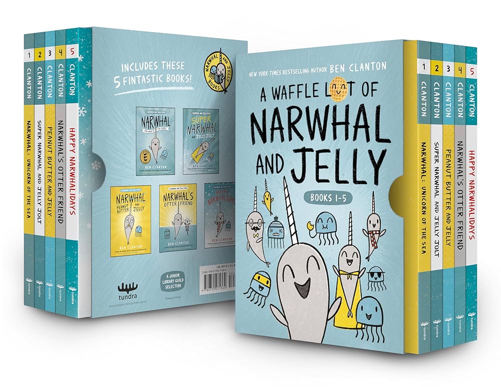 A Waffle Lot of Narwhal and Jelly (Books 1-5)