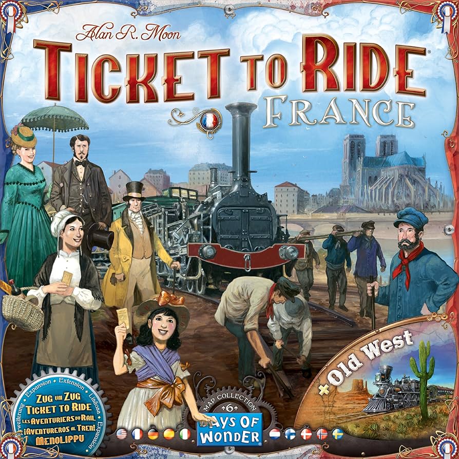 Ticket to Ride: France/Old West Map 6