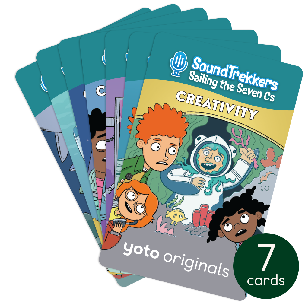 SoundTrekkers: Sailing the Seven Cs (Yoto Cards)