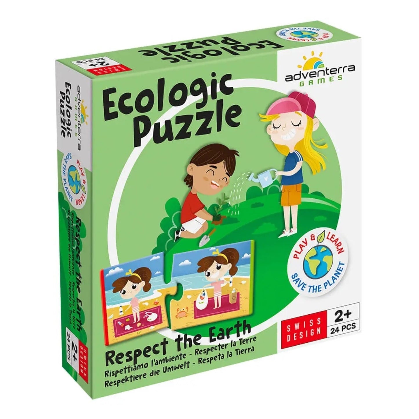 Respect the Earth: Eco Puzzle Matching Game