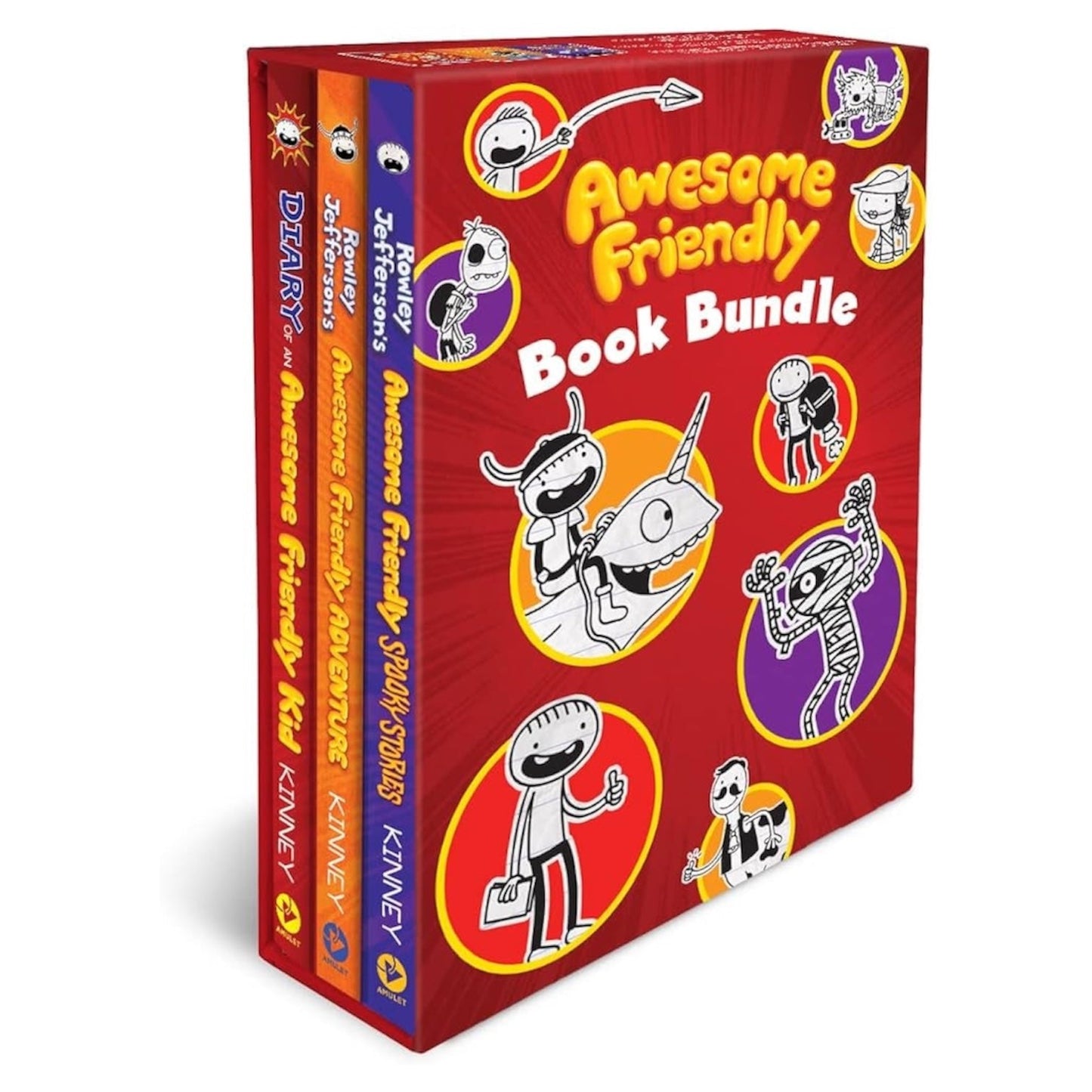 Awesome Friendly 3-Book Hardcover Gift Set