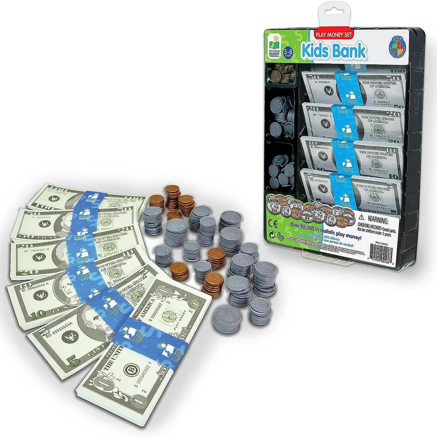 Kids Bank - Play Money Set
