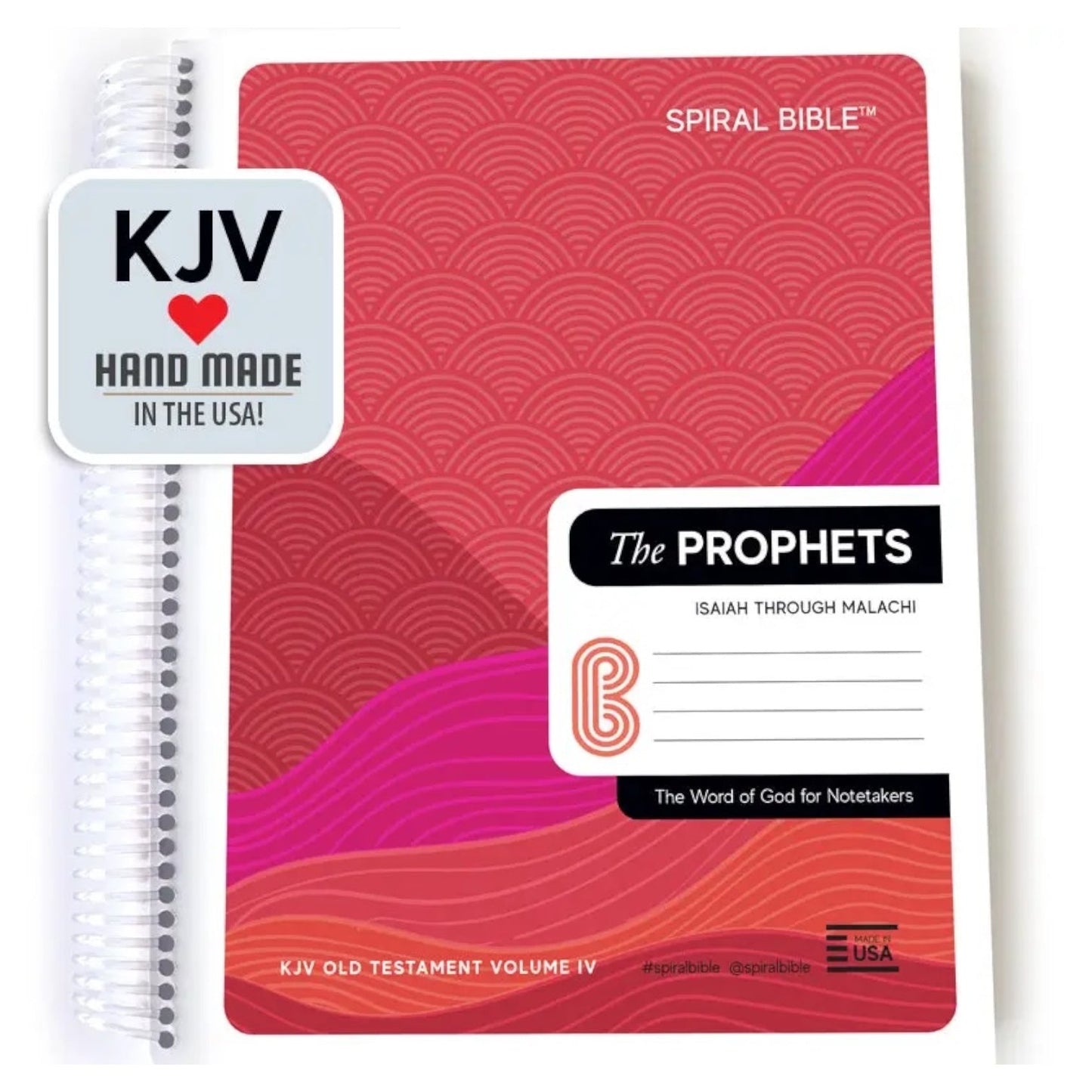 Spiral Bible (KJV: Isaiah - Malachi)