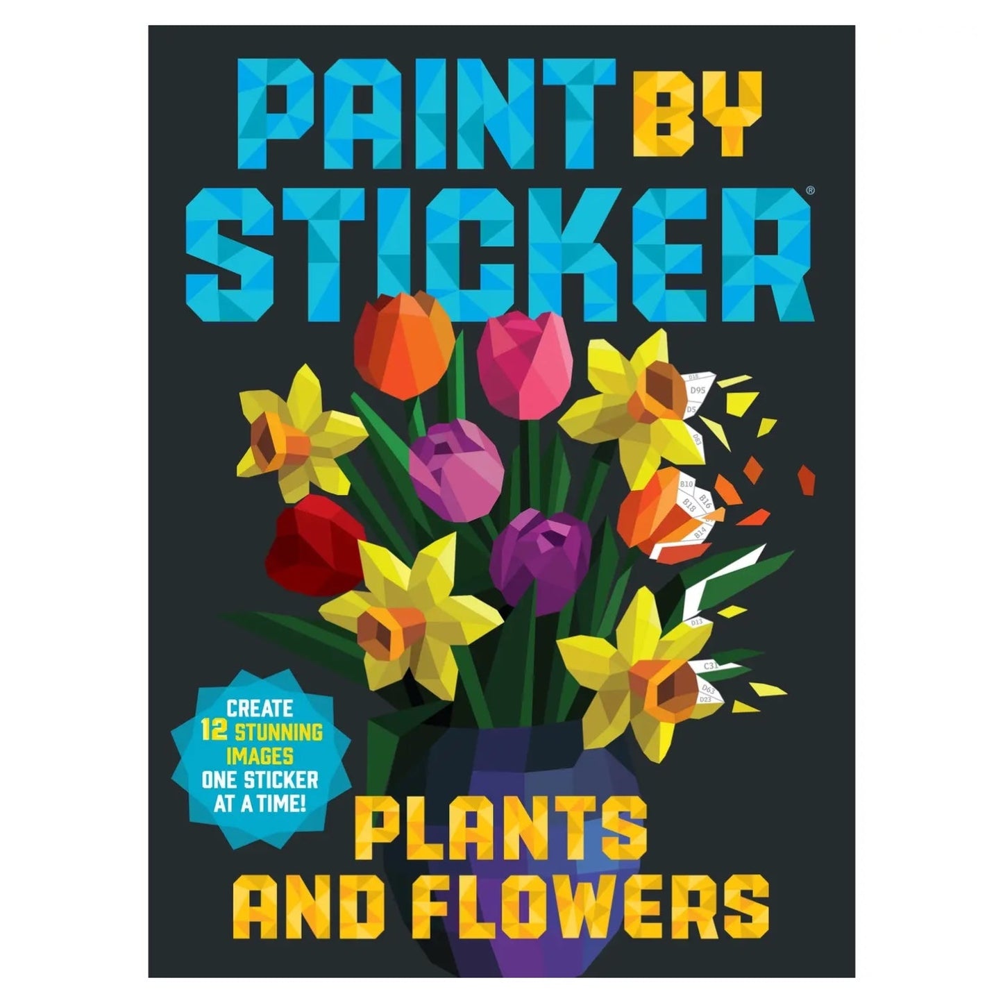 Paint By Sticker: Plants and Flowers