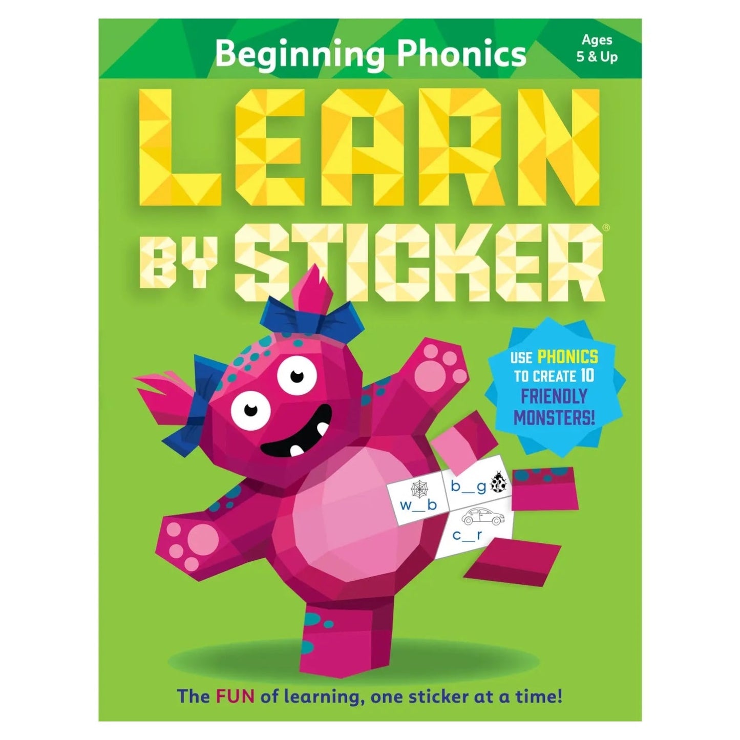 Learn By Sticker: Beginning Phonics