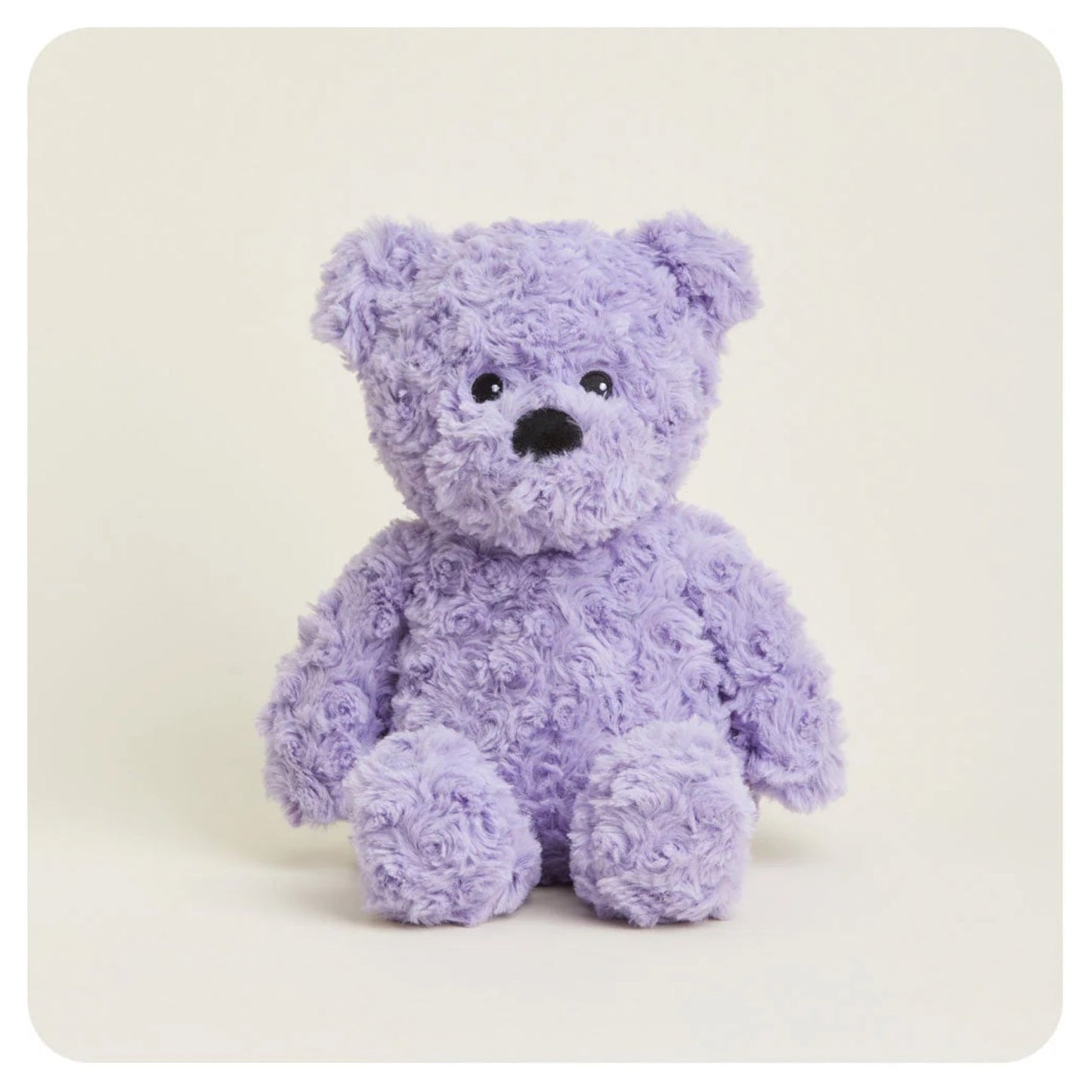 Purple Curly Bear Warmies