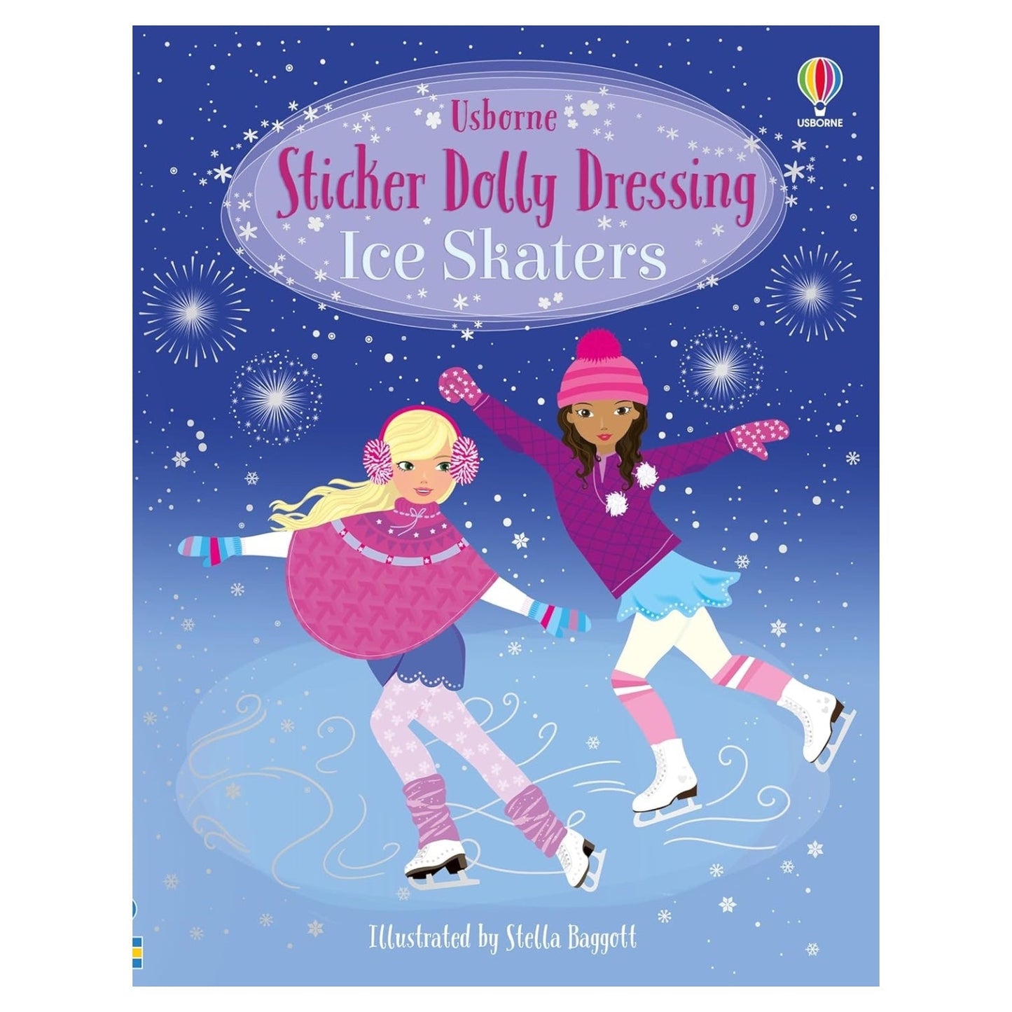 Sticker Dolly Dressing Ice Skaters