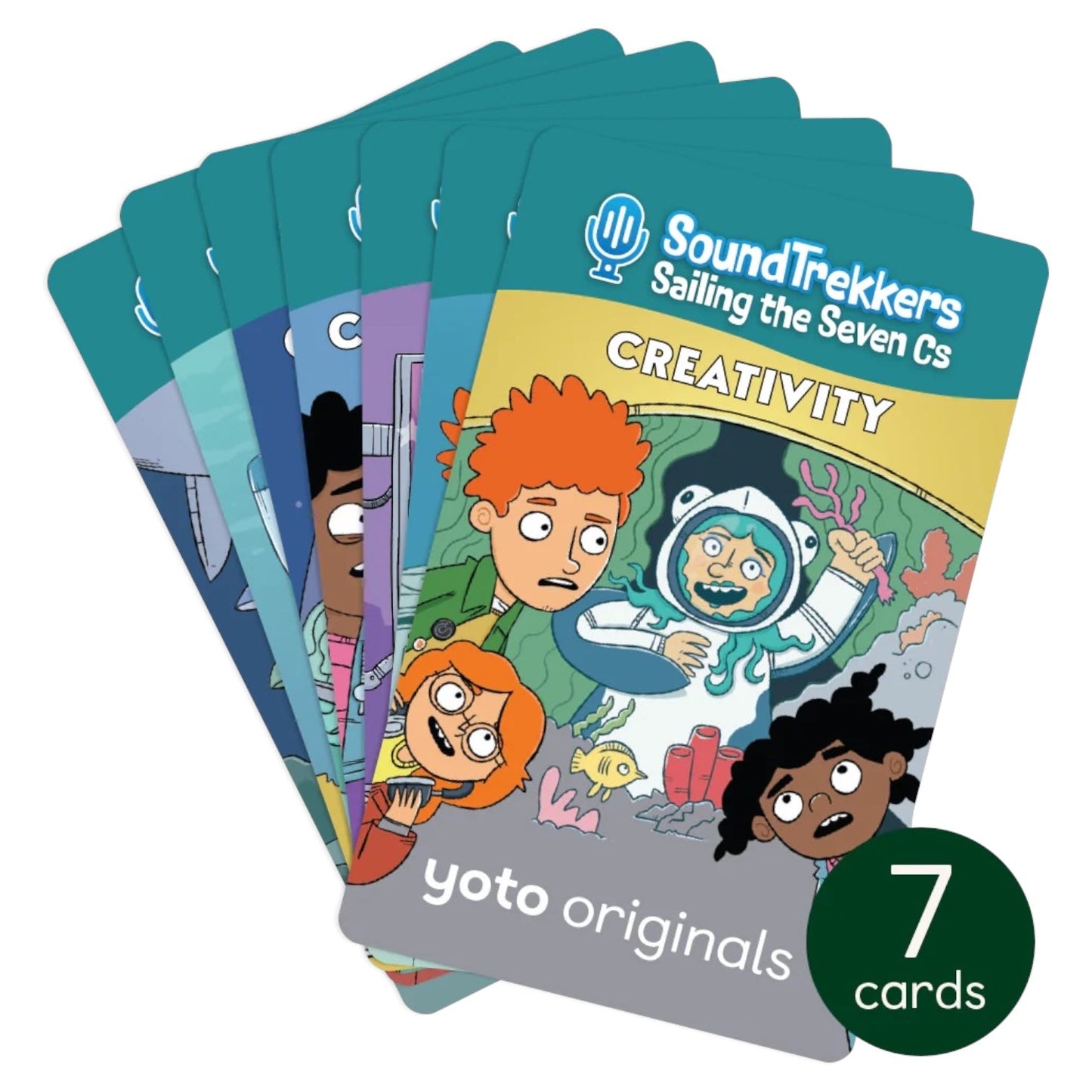 SoundTrekkers: Sailing the Seven Cs (Yoto Cards)
