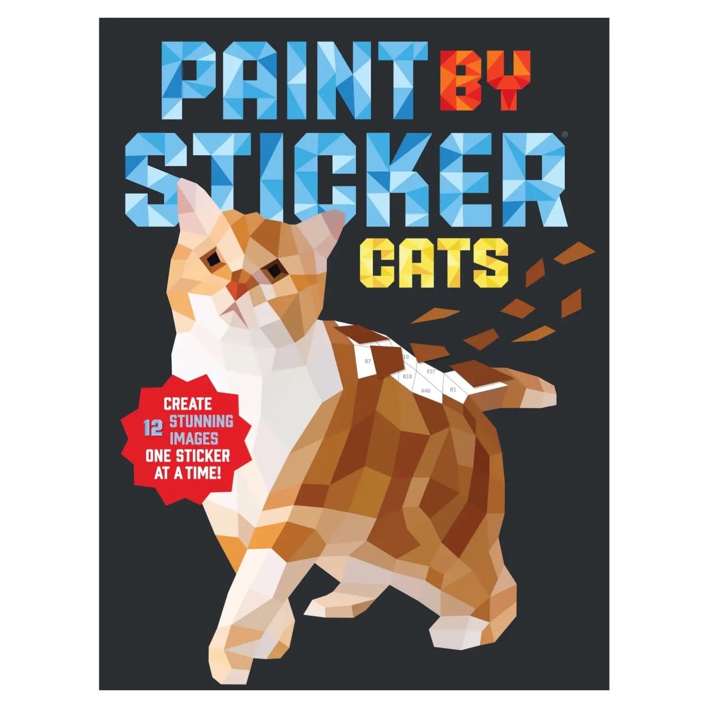 Paint By Sticker: Cats