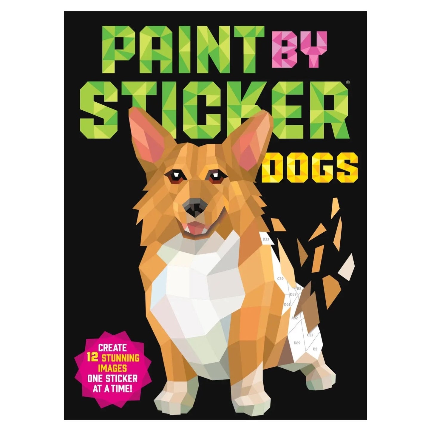 Paint By Sticker: Dogs