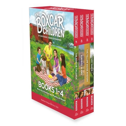 The Boxcar Children Books 1-4