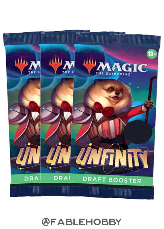 Unfinity Draft Boosters: 3 Packs