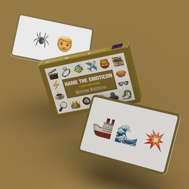 Name the Emoticon Card Game - Movie