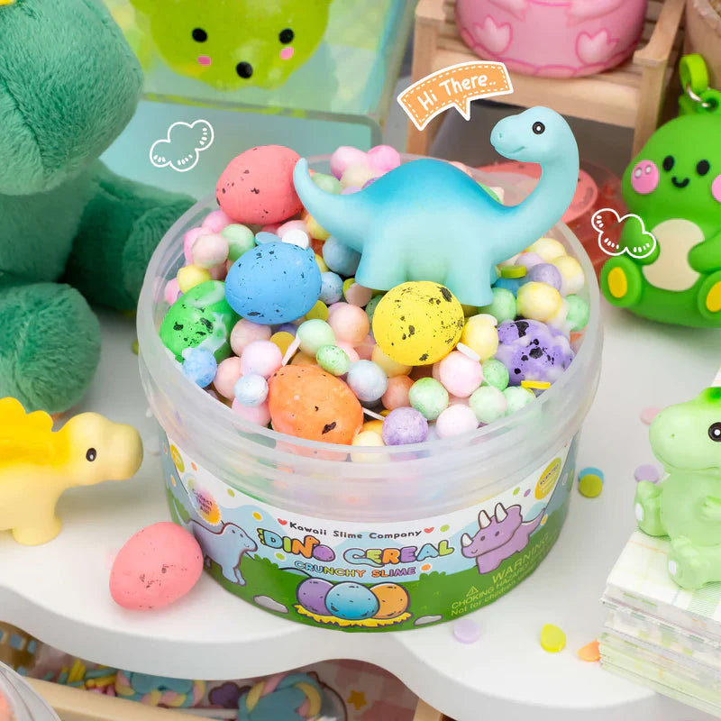 Dino Cereal Crunchy Slime