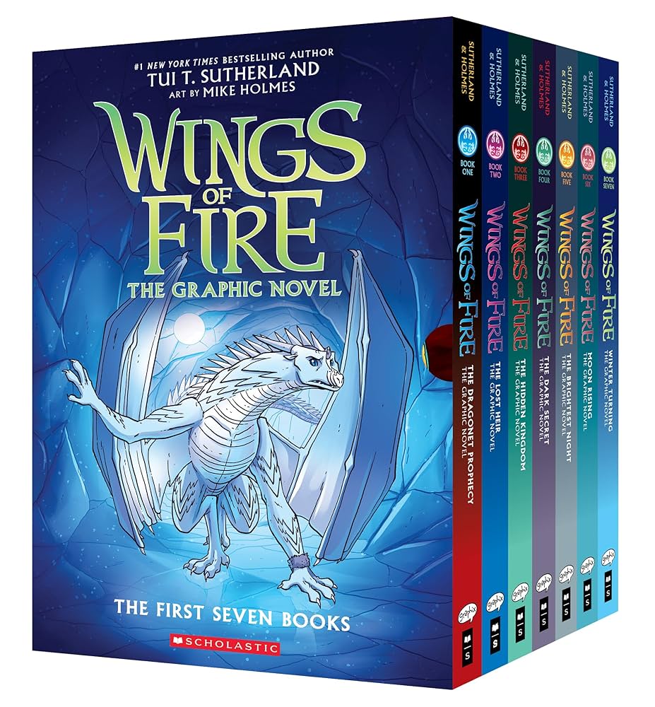 Wings of Fire Graphic Novel Set: Books 1-7