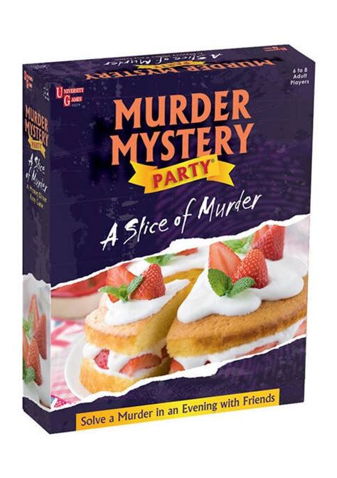 Murder Mystery Party: A Slice of Murder