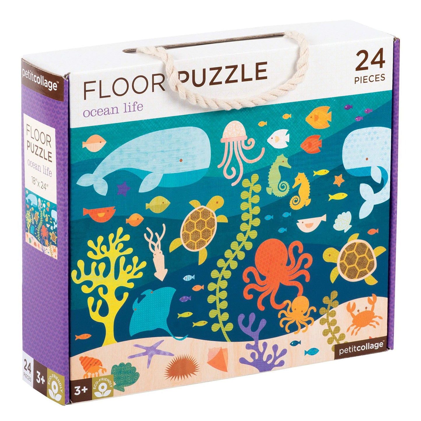 Ocean Life Floor Puzzle — 24 piece