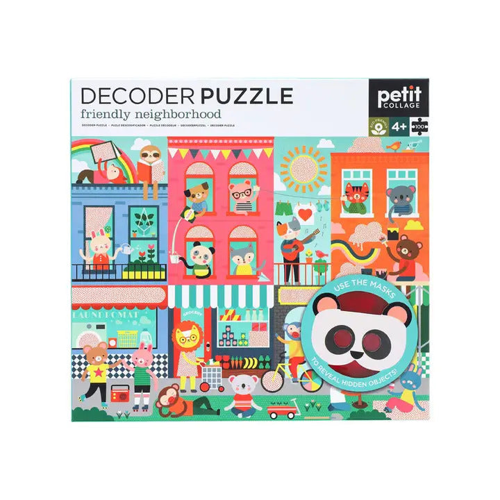 Decoder Puzzle: Friendly Neighborhood — 100 piece