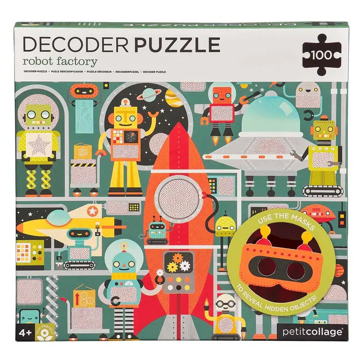 Decoder Puzzle: Robot Factory — 100 piece