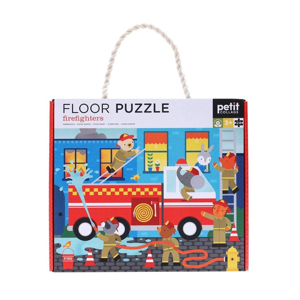 Floor Puzzle: Firefighters — 24 piece