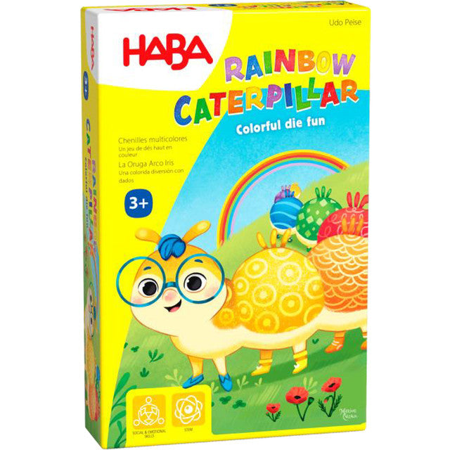 Rainbow Caterpillar Matching Game