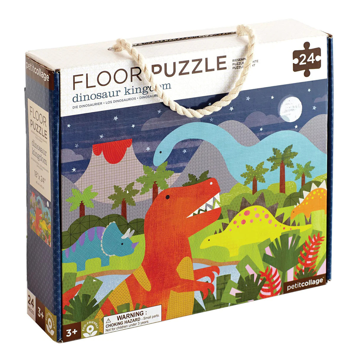 Dinosaur Kingdom Floor Puzzle — 24 piece