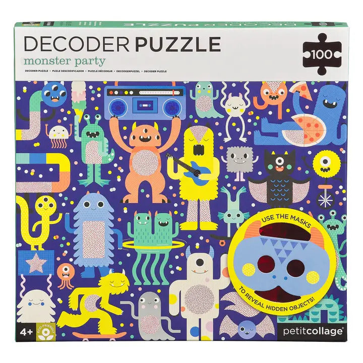 Decoder Puzzle: Monster Party 100 piece