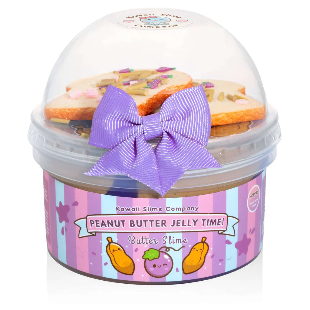 Peanut Butter Jelly Time Grape 2 Slimes in 1