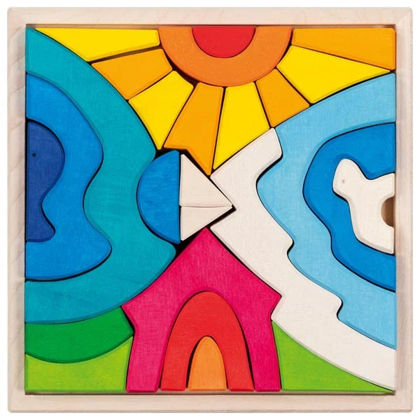 Wooden Landscape Puzzle