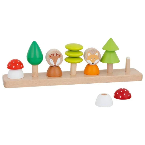 Wooden Colour and Shape Sorting Game