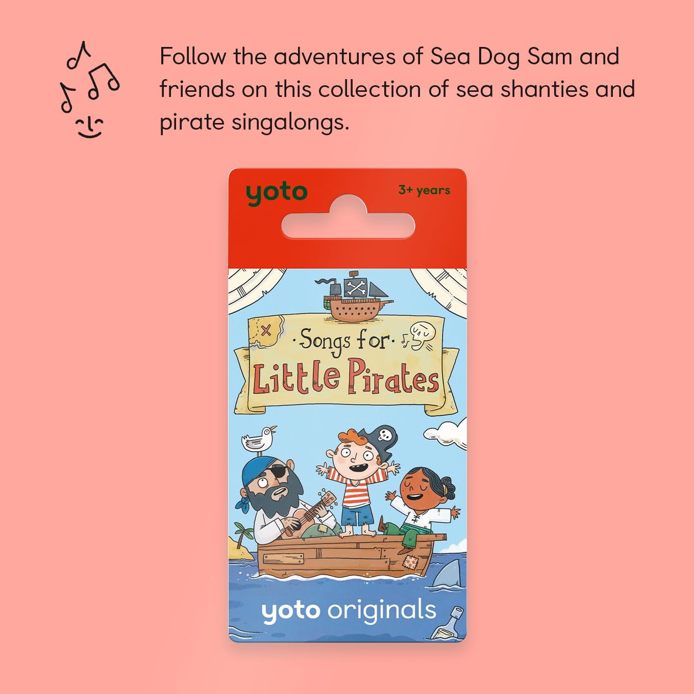 Songs for Little Pirates (Yoto Card)